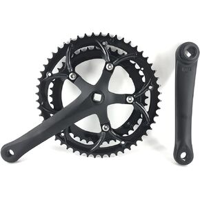 52T/42T x 170mm Crankset for Mountain Road Bike Fixed Gear Bicycle (52T/42T Chainring)