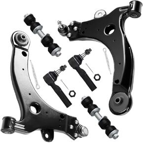 6pc Set Front Lower Control Arm Ball Joint Outer Tie Rod End Sway Bar End Link Replacement For Buick Century LaCrosse Regal,For Chevy Impala Impala Limited Monte Carlo,For Pontiac Grand Prix