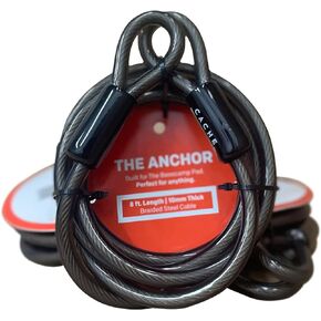 قفل مرساة، كابل سلك فولاذي للأمان 10 مم، قفل سميك وقوي للوحة Basecamp ونظام Basecamp in Kuwait