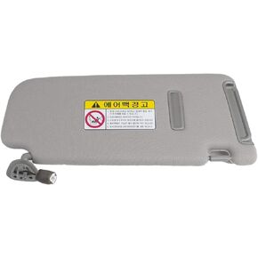 Genuine OEM 85210-2B511-J4 Sunvisor, LH / 852102B511J4 for Hyundai Santa Fe 06-09