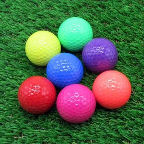 Colored Class Golf Balls,Practice Mini Golf Balls for Golf,Novelty Bright Miniature Golf Balls Pack of 8 Fun Set for All Golfer Indoor&Outdoor Putting
