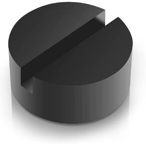 Miytsya قطعة واحدة من وسادات حامل جاك محول مطاطي وسادة جاك عربة رافعة محور رفع السيارة حامل إطار مطاطي عالمي مشقوق لحام لحامات قرصية (أسود) in Kuwait