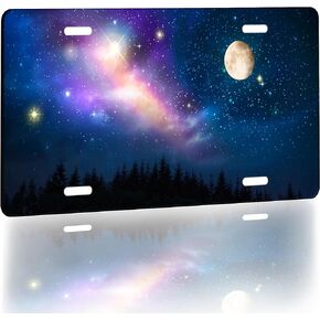 Autism Awareness License Plate Cover, License Plate Funny for Car Decoration Vanity Aluminum Tag Fits Any Standard US Holder 6" X12" Gifts for Men Women