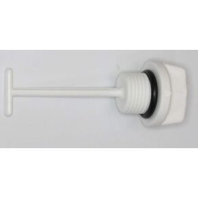 JSP Manufacturing White Drain Plug Replacement for Kawasaki OEM# 92066-3783-8U 1100 900 750 STX ZXI Ultra 150 DI 1 Pack (1)