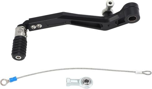 Aramox Adjustable Shift Pedal Lever Motorcycle Adjustable Gear Shifter Folding Shift Pedal Lever Compatible with Suzuki V Strom DL650 2017‑2020 (Black) in Saudi Arabia