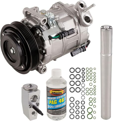 AC Compressor & A/C Repair Kit For Chevy Equinox & GMC Terrain 2.4L 4-Cylinder 2012 2013 2014 2015 - BuyAutoParts 60-89486RK New in Saudi Arabia