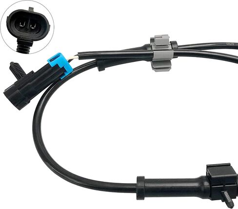 مستشعر سرعة العجلات BOXI الأمامي الأيسر الأيمن ABS مناسب لسيارة تشيفي سيلفرادو إكسبريس سوبربان تاهو/جي إم سي سافانا سييرا يوكون XL/لكاديلاك إسكاليد | استبدل 19181873 بـ 15233108 in Kuwait