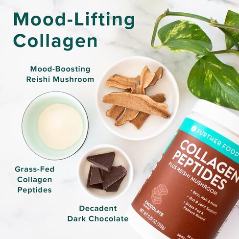 Further Food Chocolate Collagen 14 Serve (11.36oz) in Saudi Arabia