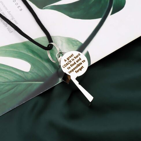 FAADBUK Soccer Coach Whistle A Great Coach is Hard to Find and Impossible to Forget Whistles with Lanyard Thank You Gift in Saudi Arabia