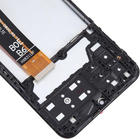 for Samsung Galaxy F13 Screen Replacement SM-E135F, SM-E135F/DS 6.6" LCD Display Touch Digitizer Assembly(Black with Frame) in Saudi Arabia