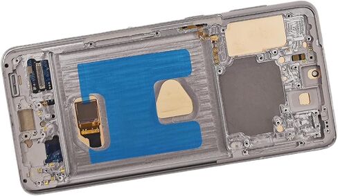AMOLED لهاتف Samsung Galaxy S21 Plus استبدال الشاشة مع إطار لهاتف Samsung S21+ استبدال الشاشة SM-G996B SM-G996U LCD محول رقمي شاشة تعمل باللمس مع أدوات 6.7 بوصة فضي in Kuwait