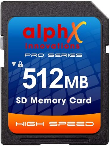 بطاقة ذاكرة الكاميرا الرقمية Nikon D50 D40 D40X D3300 2X 512 ميجابايت بطاقة ذاكرة رقمية آمنة (SD) (حزمة مزدوجة) in Kuwait