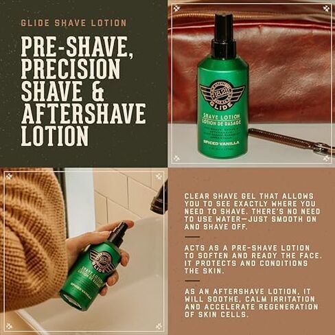 بلسم اللحية المصنوع يدويًا 45.72 للرجال، فانيليا سبايد، 55.8 مل - كريم تصفيف فاخر مع لمعان منخفض لترطيب وتشكيل اللحى والشوارب - بلسم شعر الوجه المعطر، ترطيب يدوم طويلاً in Kuwait