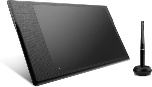 HUION Inspiroy Q11K V2 أقراص الرسم الرسومية اللاسلكية وظيفة الميل بطارية خالية من القلم 8192 ضغط القلم، 11 * 6.87 بوصة قلم لوحي لجهاز Mac/PC/Windows in Kuwait