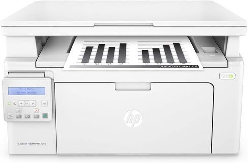 طابعة ليزر HP Laserjet Pro M130nw الكل في واحد لاسلكية، جاهزة للتجديد من Amazon Dash (G3Q58A). تحل محل طابعة الليزر HP M125nw (متجددة) in Kuwait