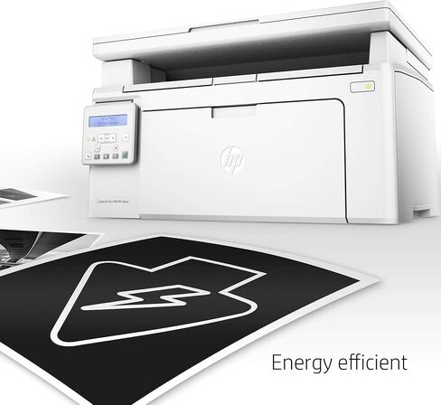 طابعة ليزر HP Laserjet Pro M130nw الكل في واحد لاسلكية، جاهزة للتجديد من Amazon Dash (G3Q58A). تحل محل طابعة الليزر HP M125nw (متجددة) in Kuwait