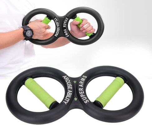 Hand Grip Strengthener, Arm Strength Exercise Tool 8 Shaped Circulation Wrist Strength Training Fitness Tool 10kg in Kuwait