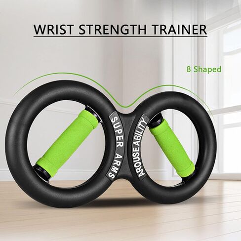 Hand Grip Strengthener, Arm Strength Exercise Tool 8 Shaped Circulation Wrist Strength Training Fitness Tool 10kg in Kuwait
