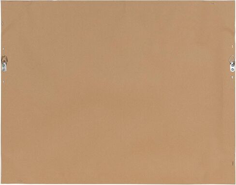 Beatrice Framed Magnetic Chalkboard Monthly Calendar, 23x29, Walnut Brown in Kuwait