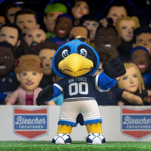 Bleacher Creatures Air Force Falcons The Bird 10" Mascot Plush Figures - A Mascot for Play or Display in Saudi Arabia