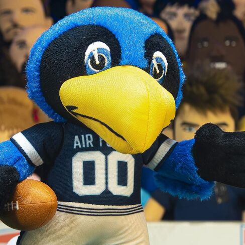 Bleacher Creatures Air Force Falcons The Bird 10" Mascot Plush Figures - A Mascot for Play or Display in Saudi Arabia