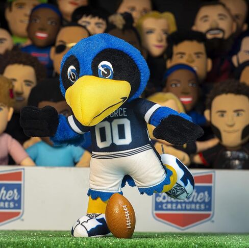 Bleacher Creatures Air Force Falcons The Bird 10" Mascot Plush Figures - A Mascot for Play or Display in Saudi Arabia