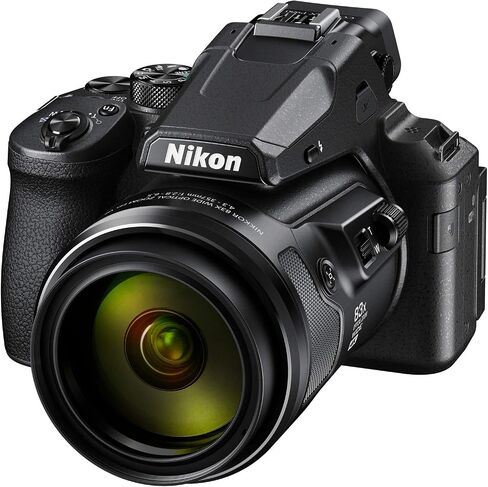 Nikon COOLPIX P950 Compact Digital Camera with 83x Optical Zoom Super Telephoto Lens Bundle Including Triple Battery + Deco Gear Backpack Bag Case + Filter Kit + Photo Video Software and Accessories in Saudi Arabia