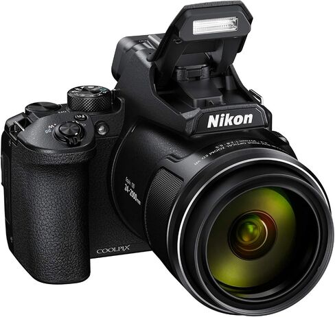Nikon COOLPIX P950 Compact Digital Camera with 83x Optical Zoom Super Telephoto Lens Bundle Including Triple Battery + Deco Gear Backpack Bag Case + Filter Kit + Photo Video Software and Accessories in Saudi Arabia