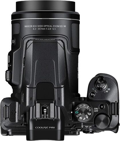 Nikon COOLPIX P950 Compact Digital Camera with 83x Optical Zoom Super Telephoto Lens Bundle Including Triple Battery + Deco Gear Backpack Bag Case + Filter Kit + Photo Video Software and Accessories in Saudi Arabia