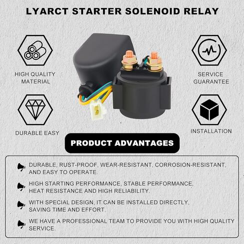 مرحل الملف اللولبي للمبتدئين وأجزاء محرك المبتدئين المتوافقة مع محرك GY6 50cc 150cc 200cc 250cc سكوتر ATV Taotao SUNL Coolster Dirt Bikes Go Kart Baja Roketa 4-Stroke in Kuwait