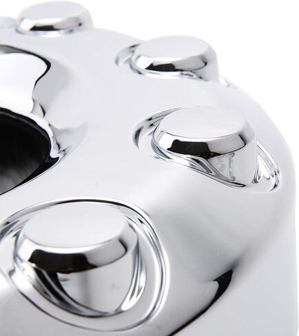 WEILEITE 19.5 Inch 10-Lug Front Car Wheel Hub Center Caps Compatible with Ford F450 F550 2005-2016 Super Duty Replace 5C3Z1130NA in Saudi Arabia