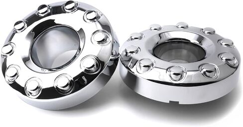 WEILEITE 19.5 Inch 10-Lug Front Car Wheel Hub Center Caps Compatible with Ford F450 F550 2005-2016 Super Duty Replace 5C3Z1130NA in Saudi Arabia