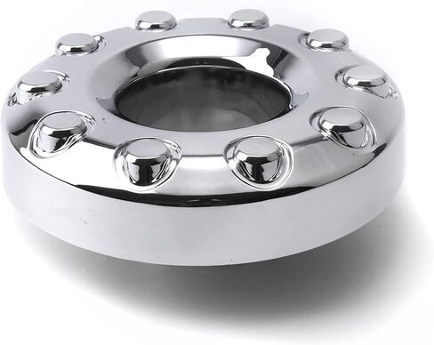 أغطية مركز محور عجلات السيارة الأمامية مقاس 19.5 بوصة ذات 10 عروات متوافقة مع Ford F450 F550 2005-2016 Super Duty تحل محل 5C3Z1130NA (زوج) in Kuwait