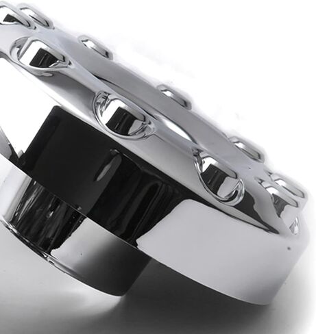 أغطية مركز محور عجلات السيارة الأمامية مقاس 19.5 بوصة ذات 10 عروات متوافقة مع Ford F450 F550 2005-2016 Super Duty تحل محل 5C3Z1130NA (زوج) in Kuwait