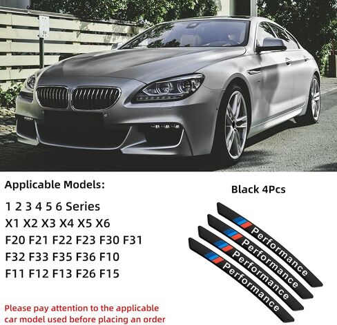 Aluminum Wheel Rims Decoration Stickers Car Wheel Center Decals Emblems for BMW X3 X4 X5 X6 F20 F21 F22 F23 F30 F31 F32 F33 F35 F36 F10 F15 F16 E46 F10 F30 F20 G20 G38 (4pcs Black) in Saudi Arabia