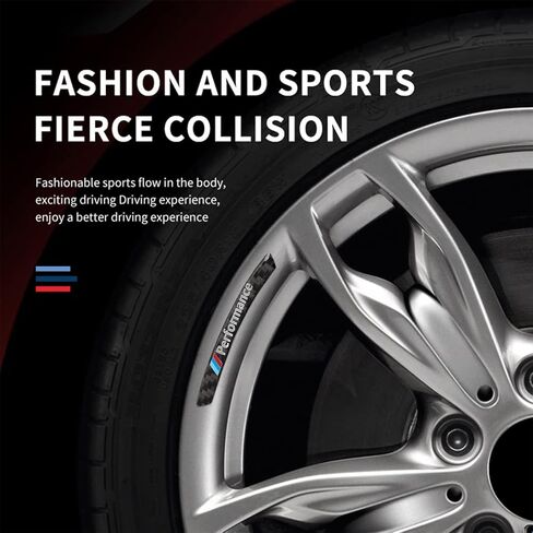 ملصقات تزيين لإطارات عجلات السيارة من الألومنيوم شعارات لسيارات BMW X3 X4 X5 X6 F20 F21 F22 F23 F30 F31 F32 F33 F35 F36 F10 F15 F16 E46 F10 F30 F20 G20 G38 (4 قطع أسود) in Saudi Arabia
