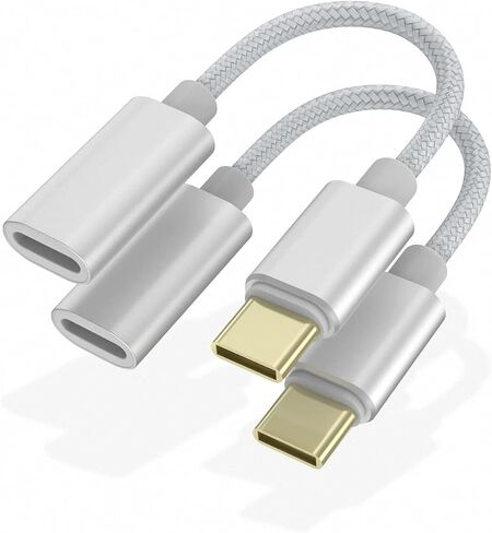 USB C Adapter i OS Lighting Female to USB C Male Adapter - Only Charging Adapter Compatible with iPhone 15 Series Galaxy S24/X6/F13/M13/M53 Note 10 Pixel 8 in Saudi Arabia