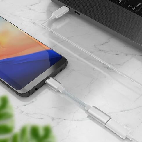USB C Adapter i OS Lighting Female to USB C Male Adapter - Only Charging Adapter Compatible with iPhone 15 Series Galaxy S24/X6/F13/M13/M53 Note 10 Pixel 8 in Saudi Arabia
