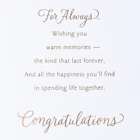 American Greetings Wedding Card (Everyday Moments) in Saudi Arabia