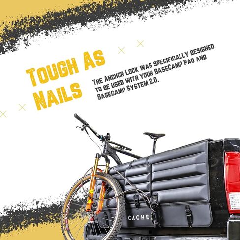 قفل مرساة، كابل سلك فولاذي للأمان 10 مم، قفل سميك وقوي للوحة Basecamp ونظام Basecamp in Kuwait