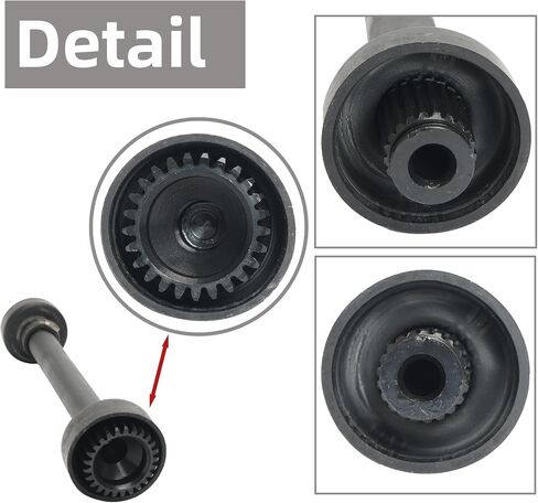 5UG-G6172-00-00 Rear Prop Propeller Drive Shaft, Compatible With Yamaha Rhino 450 2006~2009; Compatible With Yamaha Rhino 660 2004/2006/2007#OE 5UGG61720000 in Saudi Arabia