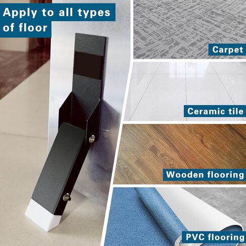 Door Stoppers for Bottom of Door, Kick Down Door Stop, Door Holder to Keep Door Open, Adhesive Door Stopper in Kuwait