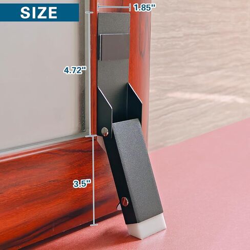 Door Stoppers for Bottom of Door, Kick Down Door Stop, Door Holder to Keep Door Open, Adhesive Door Stopper in Kuwait