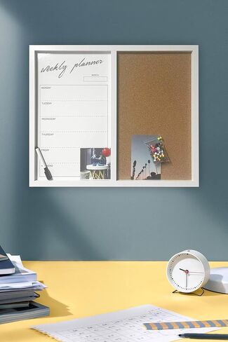 Combination White Board & Bulletin Cork Board in Saudi Arabia