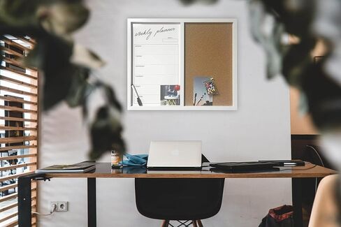 Combination White Board & Bulletin Cork Board in Saudi Arabia