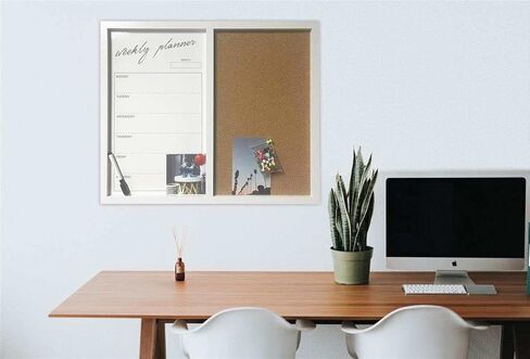 Combination White Board & Bulletin Cork Board in Saudi Arabia