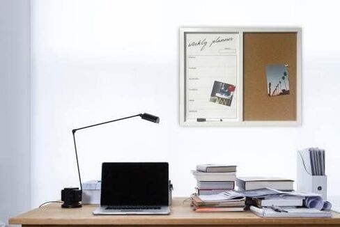 Combination White Board & Bulletin Cork Board in Saudi Arabia