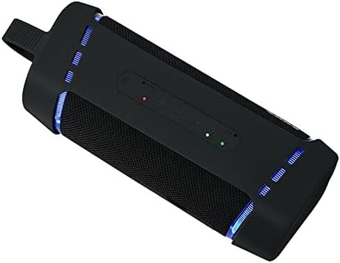 حافظة من السيليكون متوافقة مع حقيبة حماية ناعمة لمكبر الصوت Sony SRS-XB33 (أسود) in Saudi Arabia