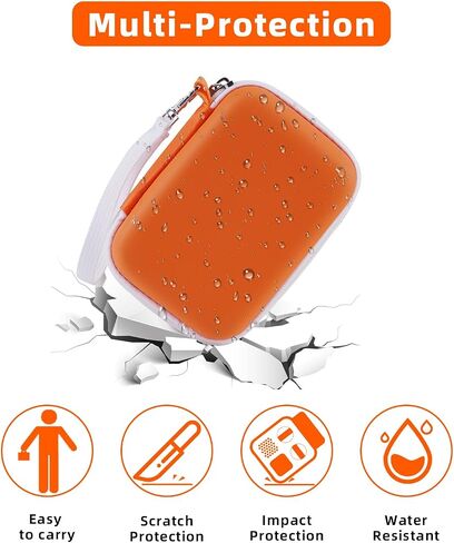 Hard Case for Yoto Mini Kids Audio Music Player, Portable Travel Storage Holder Box Bag for Kids Speaker Plays Audiobook Cards (Case Only) in Saudi Arabia