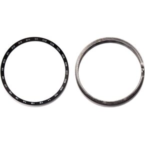 30.5MM*27.5MM Watch Chapter Ring Fit for SKX007 SRPD Dive NH35 NH36 Watch Case Replace Hard Inner Ring